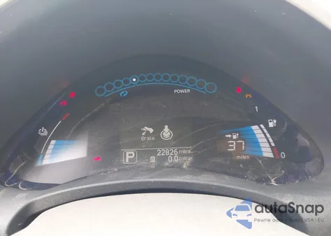 2011 Nissan Leaf Sl z USA, uszkodzony, nr VIN JN1AZ0CP6BT004917